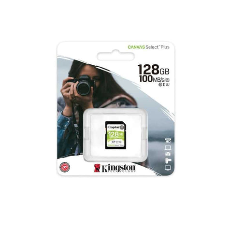 Memoria Sd Kingston Sdxc Canvas Select 100r Cl10 Uhs-I V30(Sds2/128gb) Memoria Sd Kingston Sdxc Canvas Select 100r Cl10 Uhs-I V30(Sds2/128gb)