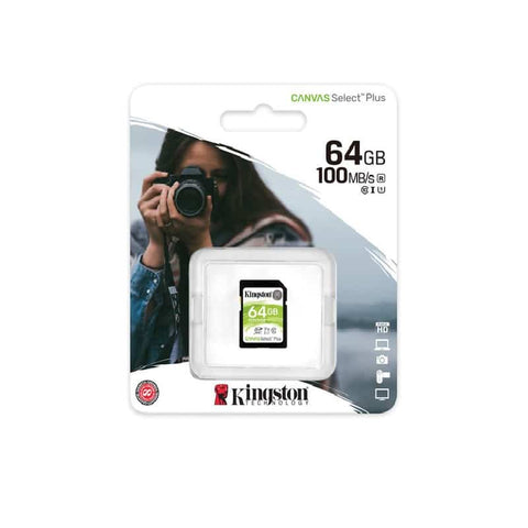 Memoria Sd Kingston Sdxc Canvas Select 100r Cl10 Uhs-I V10 (Sds2/64gb) Memoria Sd Kingston Sdxc Canvas Select 100r Cl10 Uhs-I V10 (Sds2/64gb)
