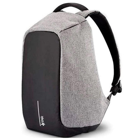 Mochila Stylos Antirrobo Plata, Compartimentos Cargador Usb (Stabap1s Mochila Stylos Antirrobo Plata, Compartimentos Cargador Usb (Stabap1s
