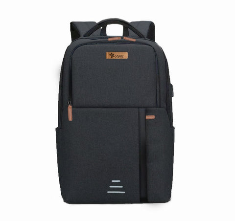 Mochila Stylos Smart Negro 15.5 Waterproof (Stabap2b) Mochila Stylos Smart Negro 15.5 Waterproof (Stabap2b)