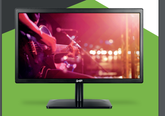 Monitor Led Ghia, 19.5 Pulgadas, Resolucion Hd 1600x900 Px, Vga , Hdmi, Negro