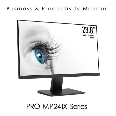Monitor Msi Flat Full Hd 75Hz 23.8 Pro-Mp241X Cert Tuv Monitor Msi Flat Full Hd 75Hz 23.8 Pro-Mp241X Cert Tuv