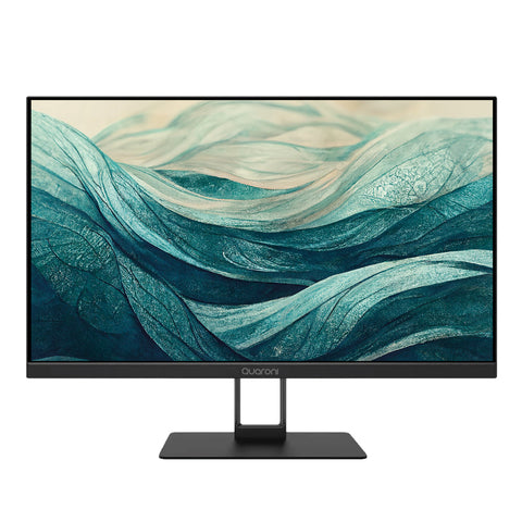 Monitor Quaroni 23.8 Pulgadas, Full Hd 1920 X 1080 Px,  Negro, Vga, Hdmi Monitor Quaroni 23.8 Pulgadas, Full Hd 1920 X 1080 Px,  Negro, Vga, Hdmi
