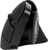 Mouse Acteck Inalambrico Vertical Optimize Mi690 Rgb Negro Ac-933049