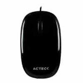 Mouse Alambrico Acteck-E Usb, 1000 Dpi, Negro Ac-928847