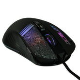 Mouse Alambrico Ocelot Optico Usb Rgb Dpi Configurable Hasta 3200 7 Botones Ergonomico Gamer