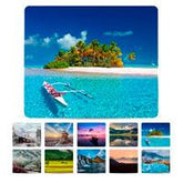Mouse Pad Brobotix Paquete Con 10 Piezas, Antiderrapante, 10 Paisajes Diferentes