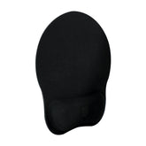 Mouse Pad Ghia Ergonomico Con Almohadilla De Gel Memory Foam Color Negro