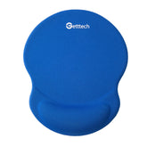 Mousepad Getttech Ggd-Std-01-Bl Con Reposamuñecas, Azul