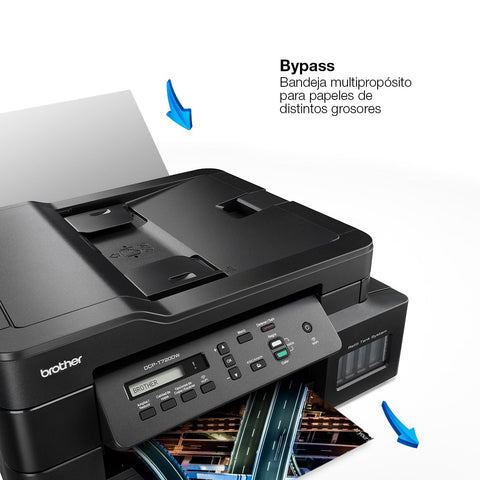 Multifuncional Brother Dcpt720dw Tinta Continua Color, Wifi, Duplex, Adf Multifuncional Brother Dcpt720dw Tinta Continua Color, Wifi, Duplex, Adf