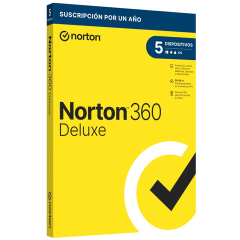 Norton 360 Deluxe 5dv 1yr (21414709) Norton 360 Deluxe 5dv 1yr (21414709)