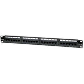 Panel De Parcheo 24 Puertos Cat5e Utp 1u Para Rack19 Intellinet 513555