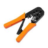 Pinza Ponchadora Qian 3 en 1 Corta, Pela y Prensa Conectores RJ11 y RJ45 para Redes Profesionales