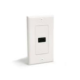 Placa De Pared Hdmi De Una Entrada Hembra - Color Blanco - Hdmiplate - Startech.Com Modelo Hdmiplate
