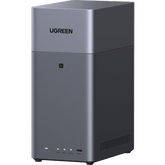 NAS UGREEN NASync DH2300 | Procesador RK3576 | 4GB | 32GB eMMC | 2 Bahías SATA | JBOD-Basic-RAID 0-RAID 1 | Puerto HDMI 4K | 1 GbE | USB 3.2 Gen 1 Type-C | Detección NFC