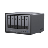 NAS UGREEN NASync DXP6800 Pro | Intel Core i5-1215U 10 Núcleos | 6 Bahías SATA + 2 M.2 NVMe | 2 Puertos Thunderbolt 4 | 2 Puertos 10GbE | 8K HDMI | PCIe 4.0 x4 | DDR5 Hasta 64GB | Compatibilidad Multiplataforma