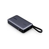 Cargador Rápido GaN 65W 2C1A | Tecnología GaN | Puerto USB-C 65W Max PPS | Puerto USB-A 22.5W Max | Protecciones Múltiples | Material PC+ABS UL94-V0 | Cable 1.5-2 metros