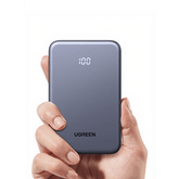 Banco de Energía Portátil 10000mAh | 20W Máximo | Puerto USB-C PD3.0 PPS | Puerto USB-A 22.5W | Batería Polímero de Litio | Pantalla Digital | Carga Rápida 3 Horas | Protocolos Múltiples | Protección