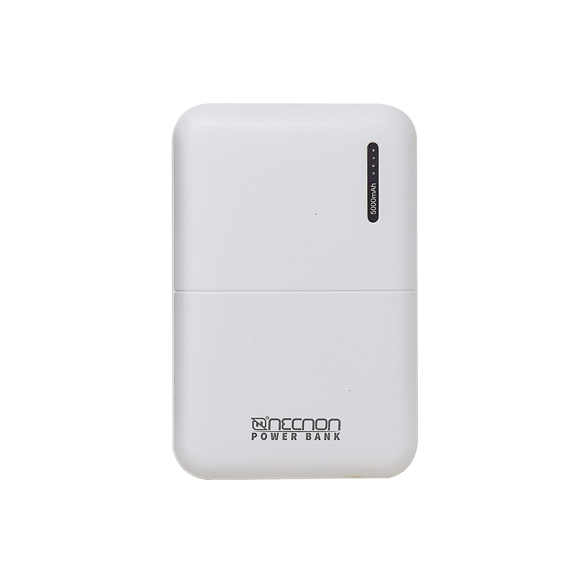 Powerbank Necnon Npw-05fc 5000mah Indicador Led Tipo C Blanco Nbpb0512fc