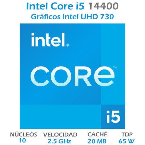 Procesador Intel Core I5 14400 Soc1700 14Th Gen Bx8071514400 Procesador Intel Core I5 14400 Soc1700 14Th Gen Bx8071514400