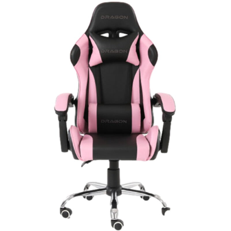 Silla Nextep Falkor Ne-461Rs Ergonómica Color Negro-Rosa