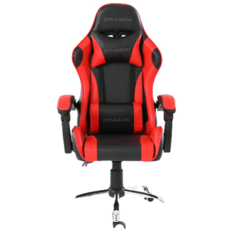 Silla Gamer Nextep Falkor Ne-461R Ergonómica Color Negro-Rojo