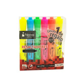 Juego De Marcadores Resaltadores Nextep 5 Colores, Punta Cincel 4Mm Ne-079X