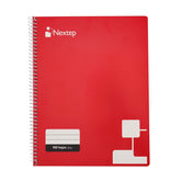 Cuaderno De Raya Profesional Nextep 100 Hojas Espiral, Ne-007R