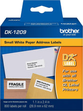 Rollo De Etiqueta Brother Dk1209 Pre-Cortada