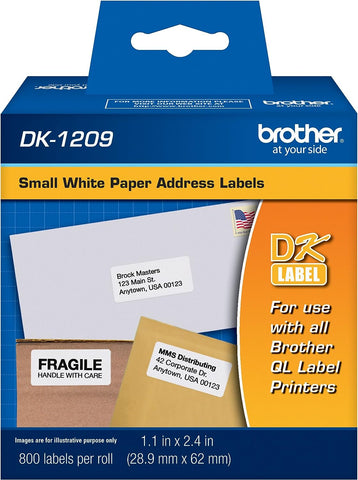 Rollo De Etiqueta Brother Dk1209 Pre-Cortada Rollo De Etiqueta Brother Dk1209 Pre-Cortada
