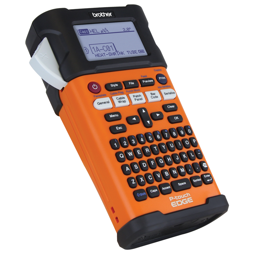 Rotulador Brother Pte-300 Industrial Cintas Hasta 18mm Con Cortador Manual