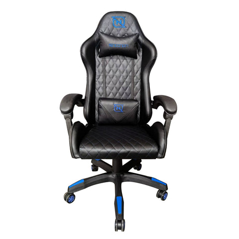 Silla Gamer Necnon Ngs-01 Foam Cojín Lumbar Y Cabeza Negro Con Azul Nbsg0123c4 Silla Gamer Necnon Ngs-01 Foam Cojín Lumbar Y Cabeza Negro Con Azul Nbsg0123c4