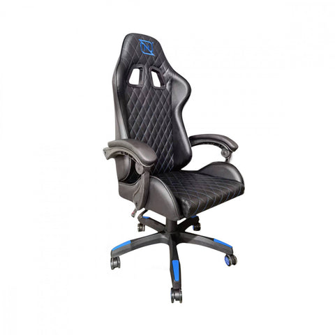 Silla Gamer Necnon Ngs-01 Foam Cojín Lumbar Y Cabeza Negro Con Azul Nbsg0123c4 Silla Gamer Necnon Ngs-01 Foam Cojín Lumbar Y Cabeza Negro Con Azul Nbsg0123c4