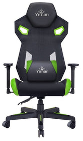 Silla Gamer Yeyian Yfc-Ecfl-01-Gr, Drakkar, Malla Textil, Hasta 150 kilos, Verde