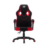 Silla Vorago Start The Game Cgc301-Rd, Tela, Reclinable, Negro con Rojo