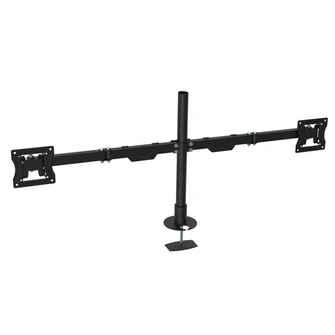 Soporte Ghia Para 2 Monitores, Para Montaje A Mesa O Escritorio, Doble Brazo Articulado, Hasta 32 Pulgadas, Hasta 10kg Por Brazo Soporte Ghia Para 2 Monitores, Para Montaje A Mesa O Escritorio, Doble Brazo Articulado, Hasta 32 Pulgadas, Hasta 10kg Por Brazo