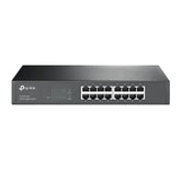 Switch Escritorio Tp-Link 16 Puertos Gigabit ,Saveenergy 40% - Tl-Sg1016d