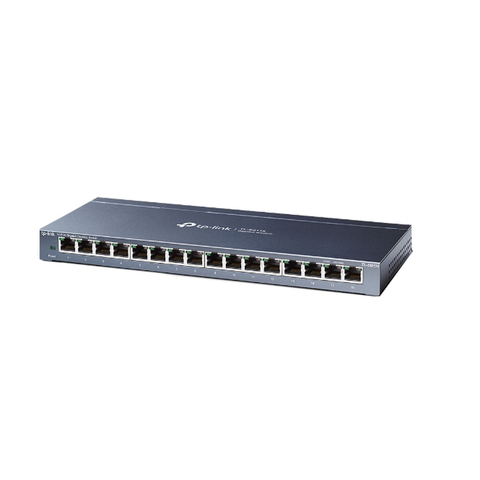 Switch Gigabit No Administrable De 16 Puertos 10, 100, 1000 Mbps Para Escritorio - Tl-Sg116 Switch Gigabit No Administrable De 16 Puertos 10, 100, 1000 Mbps Para Escritorio - Tl-Sg116