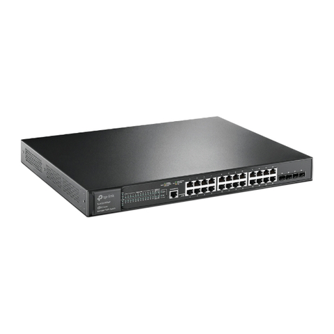 Switch Poe+ Jetstream Sdn Administrable 24 Puertos 10, 100, 1000 Mbps + 4 Puertos Sfp+, 24 Puertos Poe+, 384w, Administración Centralizada Omada Sdn - Tl-Sg3428xmp Switch Poe+ Jetstream Sdn Administrable 24 Puertos 10, 100, 1000 Mbps + 4 Puertos Sfp+, 24 Puertos Poe+, 384w, Administración Centralizada Omada Sdn - Tl-Sg3428xmp