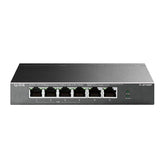 Switch Poe Tp-Link 6 Puertos 10, 100mbps, Poe + 4puertos, Tl-Sf1006p