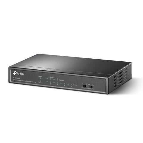 Switch Poe Tp-Link De 8 Puertos 10, 100mbps, Poe 4 Puertos, Tl-Sf1008lp Switch Poe Tp-Link De 8 Puertos 10, 100mbps, Poe 4 Puertos, Tl-Sf1008lp