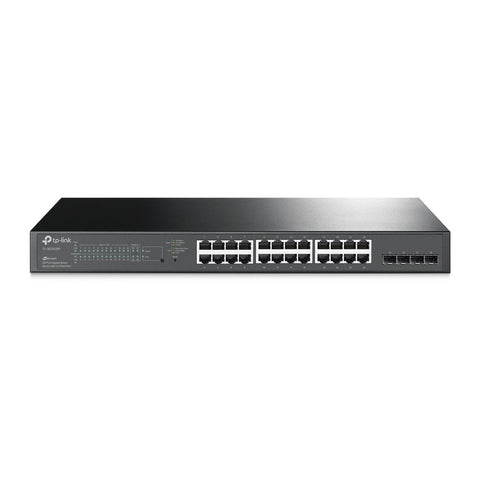 Switch Smart Gb Jetstream 24 Puertos Poe + 4 Ranuras Sfp - Tl-Sg2428p Switch Smart Gb Jetstream 24 Puertos Poe + 4 Ranuras Sfp - Tl-Sg2428p