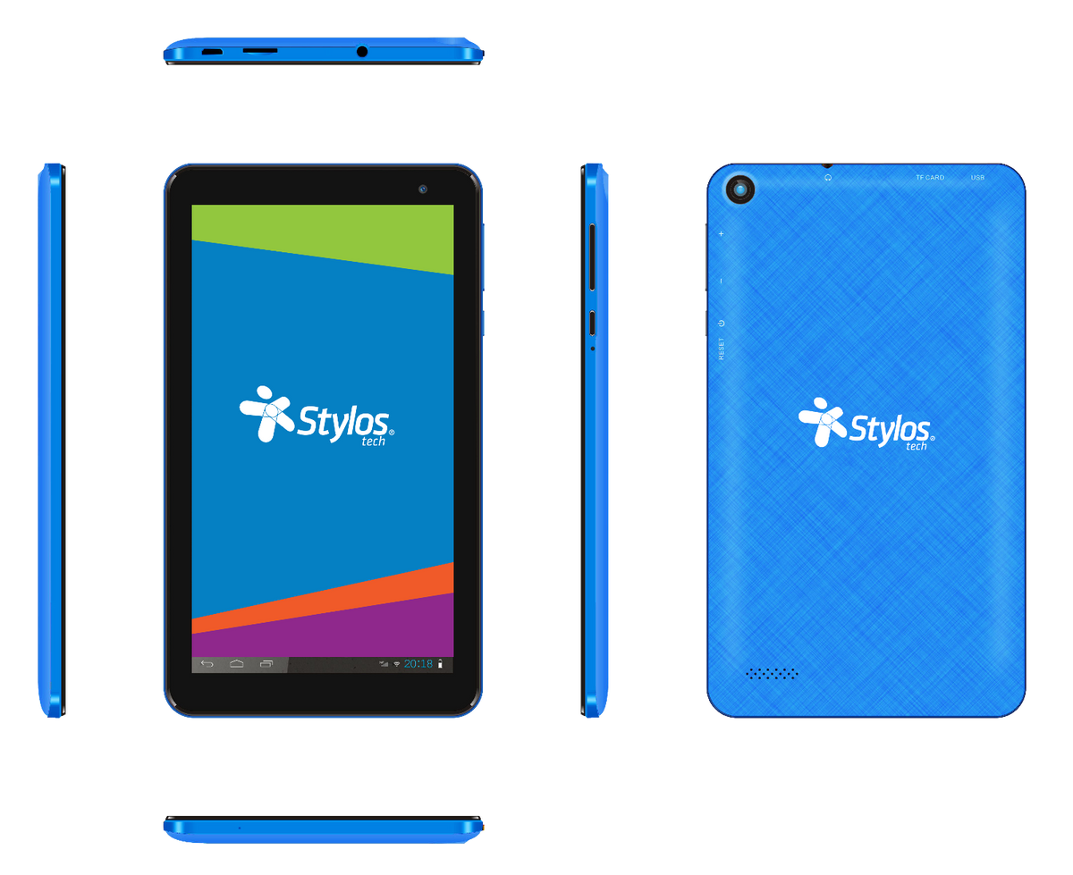 Tablet Stylos Taris Quad Core 32 Gb Ram 2gb 7" Azul Stta232a