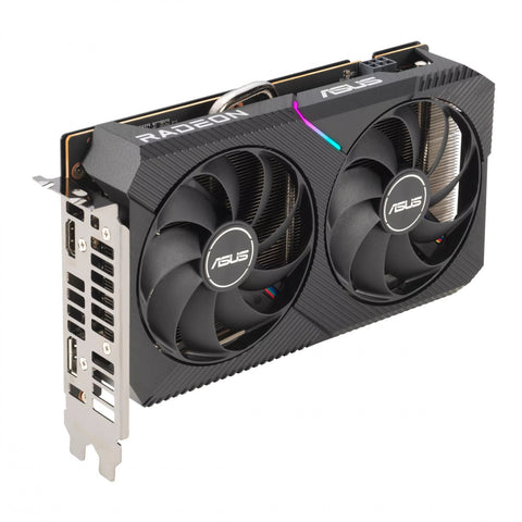 Tarjeta De Video Asus Dual-Rx6500xt-O4g 4gb Ddr6 Hdmi, Display Port Tarjeta De Video Asus Dual-Rx6500xt-O4g 4gb Ddr6 Hdmi, Display Port