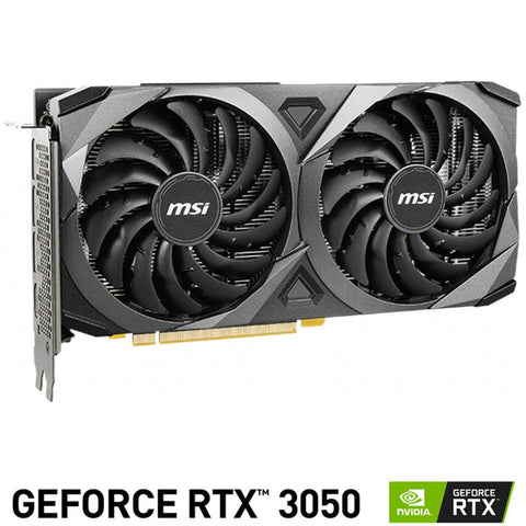 Tarjeta De Video Msi Geforce Rtx 3050 Ventus 2x 8g Oc Gddr6 Hdmi-Dp Tarjeta De Video Msi Geforce Rtx 3050 Ventus 2x 8g Oc Gddr6 Hdmi-Dp