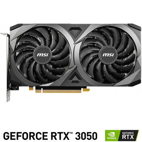 Tarjeta De Video Msi Geforce Rtx 3050 Ventus 2x 8g Oc Gddr6 Hdmi-Dp Tarjeta De Video Msi Geforce Rtx 3050 Ventus 2x 8g Oc Gddr6 Hdmi-Dp