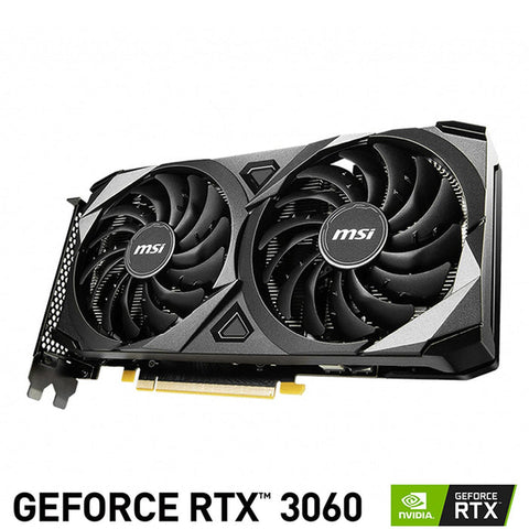 Tarjeta De Video Msi Geforce Rtx 3060 Ventus 2x 12g Oc Gddr6 Hdmi-Dp Tarjeta De Video Msi Geforce Rtx 3060 Ventus 2x 12g Oc Gddr6 Hdmi-Dp