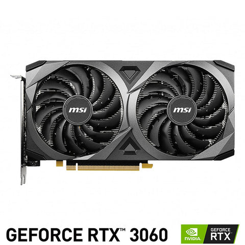 Tarjeta De Video Msi Geforce Rtx 3060 Ventus 2x 12g Oc Gddr6 Hdmi-Dp Tarjeta De Video Msi Geforce Rtx 3060 Ventus 2x 12g Oc Gddr6 Hdmi-Dp