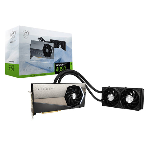 TARJETA DE VIDEO MSI GEFORCE RTX 4090 SUPRIM LIQUID X 24G TARJETA DE VIDEO MSI GEFORCE RTX 4090 SUPRIM LIQUID X 24G