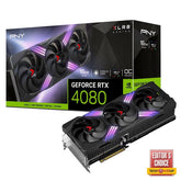 Tarjeta De Video Pny Vcg408016tfxxpb1-O Rtx 4080 16gb Oc Xlr8 Gaming
